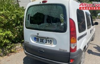 Karabük'te hafif ticari aracın çarptığı...