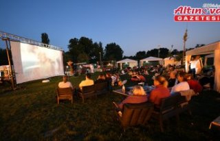 Kastamonu’da açık havada sinema keyfi