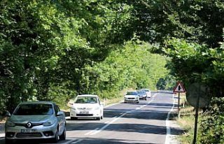 Safranbolu'nun ağaç tünelli yolları görenleri...