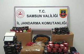 Samsun'da kaçakçılık operasyonu düzenlendi