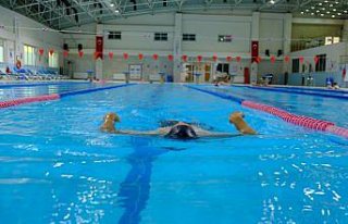 TOGÜ yarı olimpik yüzme havuzu ve fitness salonu...