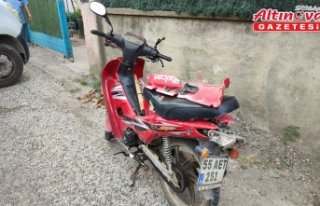 Çarşamba’da otomobille çarpışan motosikletin...