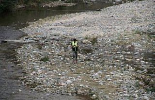 Giresun'da dere yatağına düşürülen yarım altını...