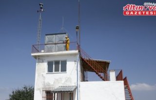 Kameralarla donatılan gözetleme kuleleri, orman...