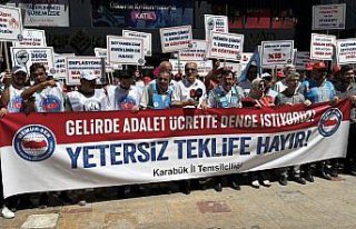 Memur-Sen Karabük Şubesinden kamu toplu sözleşmesine...
