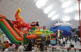 Samsun'da aynı anda 600 çocuğun oyun oynayabileceği...