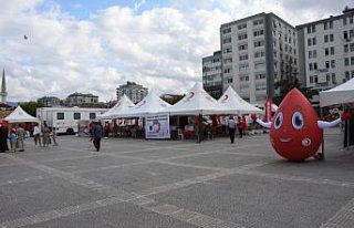 Samsun'da Türk Kızılay'ın 