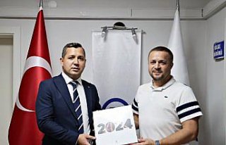 Alaçam Belediye Başkanı Özdemir, AA Samsun Bölge...