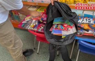 Alaçam’da 1800 öğrenciye kırtasiye desteği...