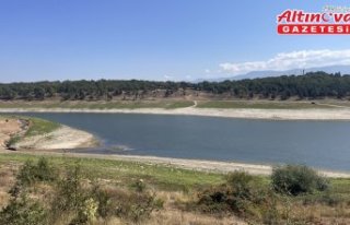 Bolu'daki Gölköy Baraj Gölü'nde su seviyesi...