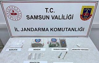 Çarşamba'da uyuşturucu operasyonunda 1 kişi...