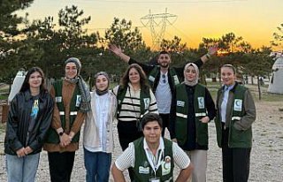 Çorum'da Genç Yeşilay gönüllü buluşması...