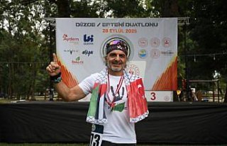 Düzce'de koşu ve bisiklet turundan oluşan...