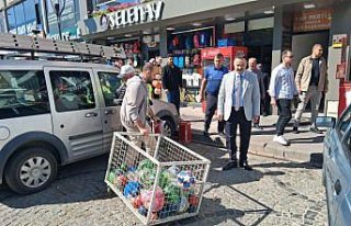 Havza'da yol ve kaldırım işgalleri denetlendi