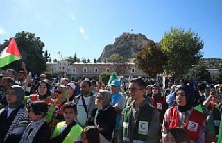 İsrail'in Gazze'deki saldırıları Tokat'ta...