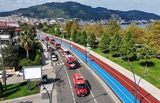 Ordu'da İtfaiye Haftası kutlandı