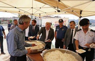 Osmancık'ta D-100 kara yolunda sürücülere...