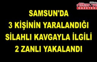 Samsun'da 3 kişinin yaralandığı silahlı...