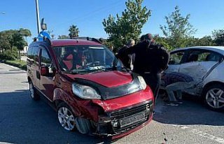 Samsun'da trafik kazası 4 yaralı