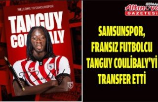 Samsunspor, Fransız futbolcu Tanguy Coulibaly'yi...