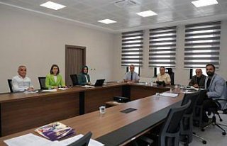 TOGÜ'de akademik ve idari birim toplantıları...