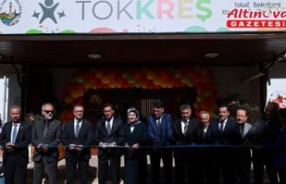 Tokat Belediyesi kreş ve gündüz bakımevi açıldı