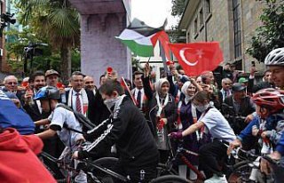 Trabzon'da “Özgür Filistin İçin Hareket...