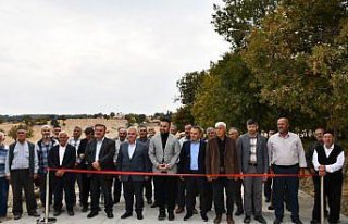 Vezirköprü'de mahalle yollarını yenileme...