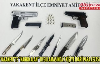 Yakakent'te “Narko Alan“ uygulamasında 7...