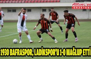 1930 Bafraspor, Ladikspor'u 1-0 mağlup etti
