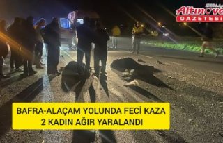 Bafra-Alaçam Yolunda Feci Kaza: 2 Kadın Ağır Yaralandı