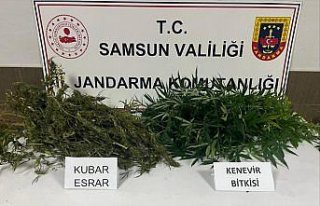 Çarşamba'da uyuşturucu operasyonunda 1 zanlı...