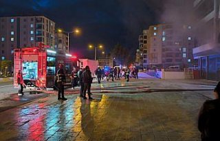 Çorum'da bir AVM'nin deposunda çıkan...