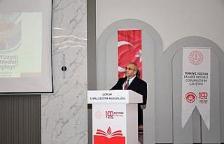 Çorum’da Eğitim Çalıştayı yapıldı