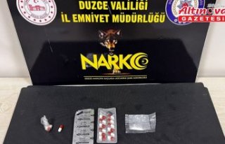 Düzce'de uyuşturucu operasyonlarında 3 zanlı...