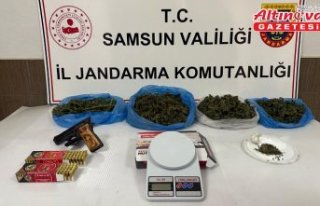 Samsun'da uyuşturucu operasyonlarında 2 zanlı...