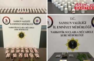 Samsun'da uyuşturucu operasyonunda 6 zanlı...