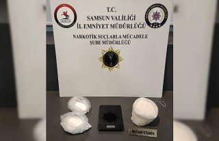 Samsun'da uyuşturucu operasyonunda 2 zanlı...