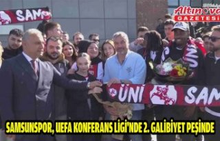 Samsunspor, UEFA Konferans Ligi'nde 2. galibiyet...