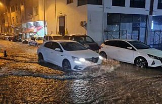 Sinop'ta sağanak etkili oldu
