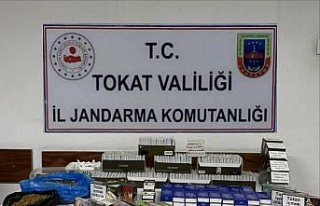 Tokat'ta 2 bin 340 makaron ele geçirildi