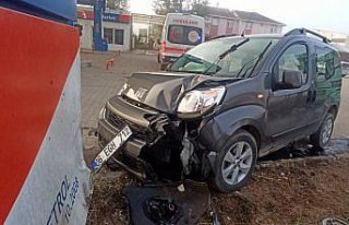 Tokat'ta akaryakıt istasyonunun tabelasına...