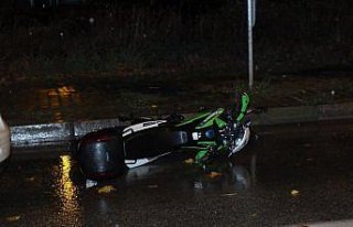 Tokat'ta devrilen motosikletin sürücüsü öldü