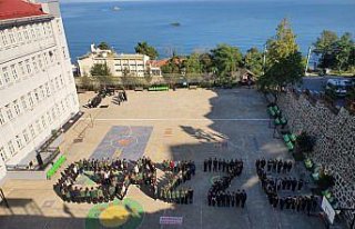 Trabzon, Giresun ve Ordu'da öğrencilerden Filistin...