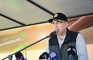 Antalya ve çevre illerde fidanlar toprakla buluşturuldu