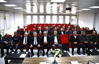 Gümüşhacıköy'de KHGB meclis toplantısı...