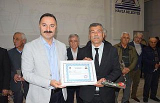 Havza'da 24 Kasım Öğretmenler Günü kutlandı