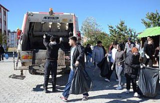 Kars’ta “Temiz çevre sağlıklı nesil” projesiyle...