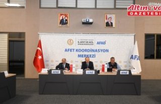 Kastamonu'nun afet riskleri değerlendirildi