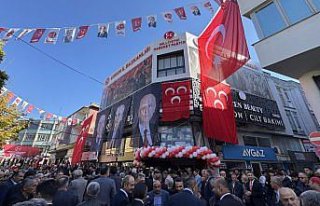 MHP Çorum İl Başkanlığı binası hizmete açıldı